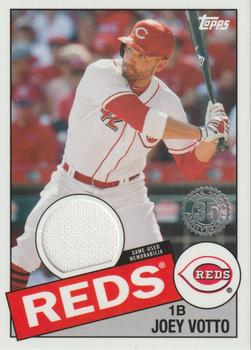 2020 Topps - 1985 Topps Baseball 35th Anniversary Relics (Series Two) #85TR-JV Joey Votto Front