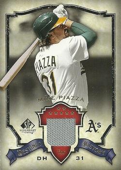 2008 SP Legendary Cuts - Destined for History Memorabilia #DH-MP Mike Piazza Front