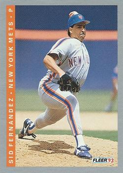 1993 Fleer #86 Sid Fernandez Front