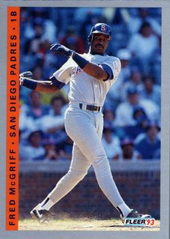 1993 Fleer #143 Fred McGriff Front