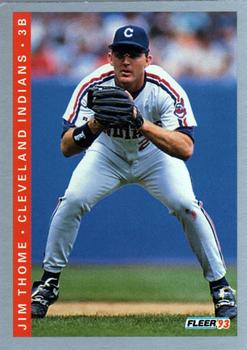 1993 Fleer #222 Jim Thome Front