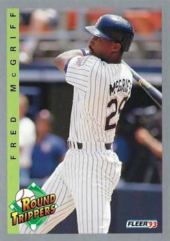 1993 Fleer #349 Fred McGriff Front