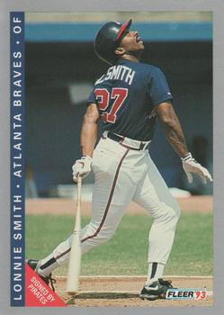 1993 Fleer #371 Lonnie Smith Front