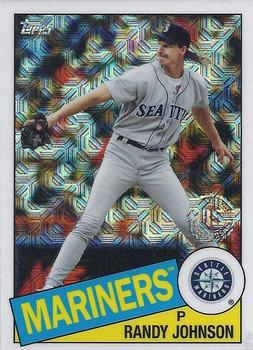 2020 Topps - 1985 Topps Baseball 35th Anniversary Chrome Silver Pack (Series Two) #85TC-40 Randy Johnson Front