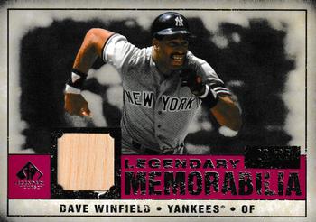 2008 SP Legendary Cuts - Legendary Memorabilia Red #LM-DW Dave Winfield Front