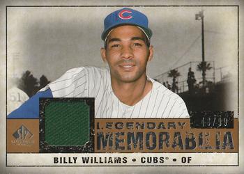 2008 SP Legendary Cuts - Legendary Memorabilia Bronze #LM-BW Billy Williams Front