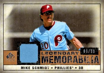 2008 SP Legendary Cuts - Legendary Memorabilia Bronze #LM-MS Mike Schmidt Front