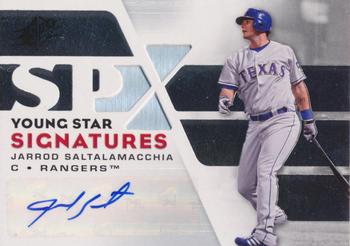 2008 SPx - Young Star Signatures Silver #YSS-JS Jarrod Saltalamacchia Front