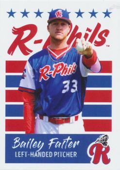 2019 Choice Reading Fightin Phils #4 Bailey Falter Front