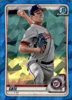 2020 Bowman Sapphire #BCP-83 Tim Cate Front