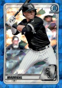 2020 Bowman Sapphire #BCP-101 Nick Madrigal Front