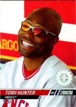 2008 Stadium Club - First Day Issue Hobby #7 Torii Hunter Front