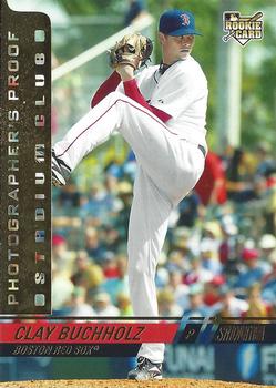 2008 Stadium Club - Photographer's Proof Gold #145a Clay Buchholz Front