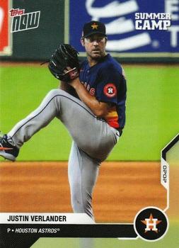2020 Topps Now Road to Opening Day Summer Camp #OD-453 Justin Verlander Front