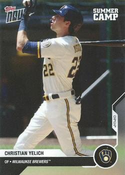 2020 Topps Now Road to Opening Day Summer Camp #OD-476 Christian Yelich Front