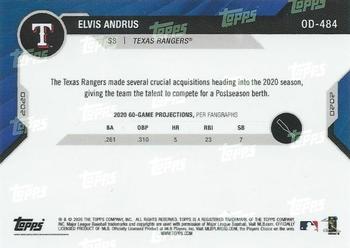 2020 Topps Now Road to Opening Day Summer Camp #OD-484 Elvis Andrus Back