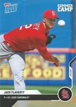 2020 Topps Now Road to Opening Day Summer Camp #OD-509 Jack Flaherty Front