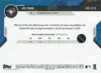 2020 Topps Now Road to Opening Day Summer Camp #OD-515 Joe Panik Back