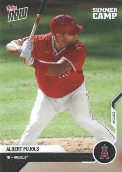 2020 Topps Now Road to Opening Day Summer Camp #OD-522 Albert Pujols Front