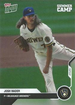 2020 Topps Now Road to Opening Day Summer Camp #OD-525 Josh Hader Front