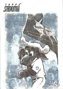 2008 Stadium Club - Sketch Cards #NNO Mariner Moose Front