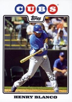 2008 Topps - Chicago Cubs #4 Henry Blanco Front