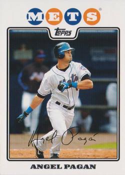 2008 Topps - New York Mets #2 Angel Pagan Front