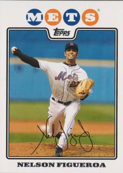 2008 Topps - New York Mets #3 Nelson Figueroa Front