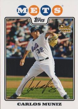 2008 Topps - New York Mets #4 Carlos Muniz Front