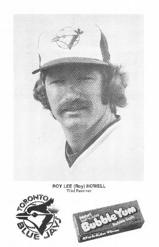 1979 Bubble Yum Toronto Blue Jays #NNO Roy Howell Front