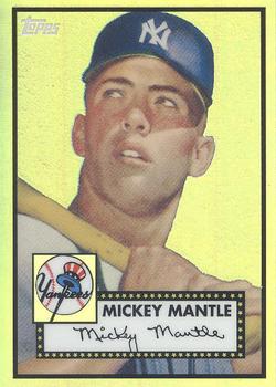2008 Topps - Mickey Mantle Reprints Gold #MMR-52 Mickey Mantle Front