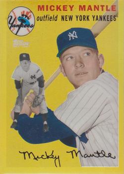2008 Topps - Mickey Mantle Reprints Gold #MMR-54 Mickey Mantle Front