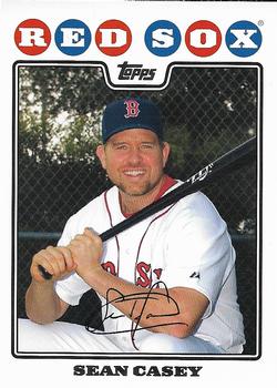 2008 Topps - Boston Red Sox #4 Sean Casey Front