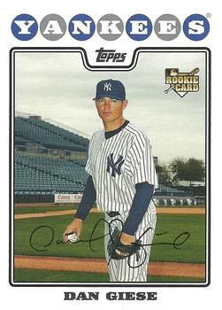 2008 Topps - New York Yankees #3 Dan Giese Front