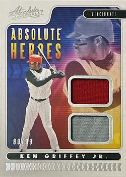2020 Panini Absolute - Absolute Heroes Materials #AHM-KG Ken Griffey Jr. Front