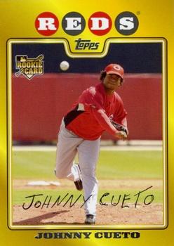 2008 Topps - Kmart #RV30 Johnny Cueto Front
