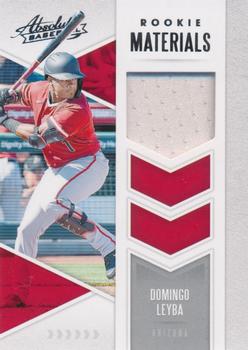 2020 Panini Absolute - Absolute Rookie Materials #ARM-DL Domingo Leyba Front