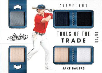 2020 Panini Absolute - Tools of the Trade 6 Swatch #TT6-JB Jake Bauers Front