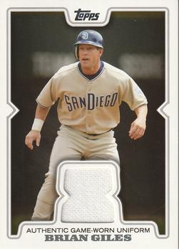 2008 Topps - Relics #TR-BG Brian Giles Front