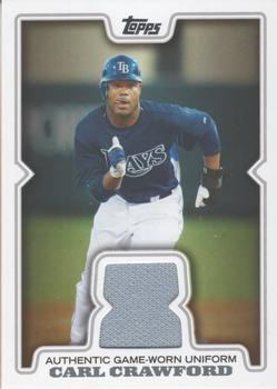 2008 Topps - Relics #TR-CDC Carl Crawford Front