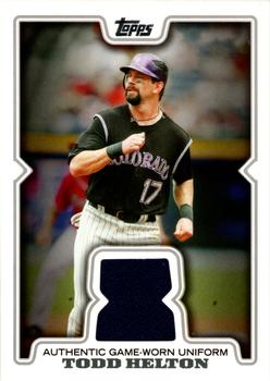 2008 Topps - Relics #TR-TH Todd Helton Front