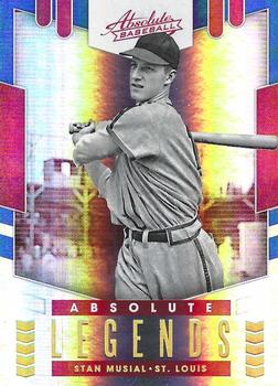 2020 Panini Absolute - Absolute Legends Spectrum Blue #AL11 Stan Musial Front