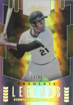 2020 Panini Absolute - Absolute Legends Spectrum Silver #AL10 Roberto Clemente Front