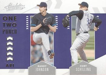 2020 Panini Absolute - One Two Punch #OTP10 Randy Johnson / Curt Schilling Front