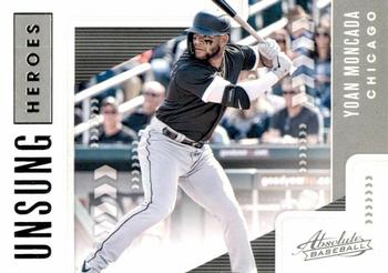 2020 Panini Absolute - Unsung Heroes #UH6 Yoan Moncada Front