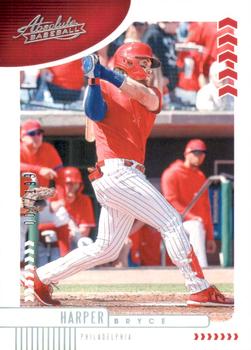 2020 Panini Absolute - Silver #1 Bryce Harper Front
