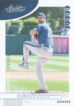 2020 Panini Absolute - Silver #19 Corey Kluber Front