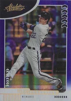 2020 Panini Absolute - Spectrum Blue #20 Christian Yelich Front