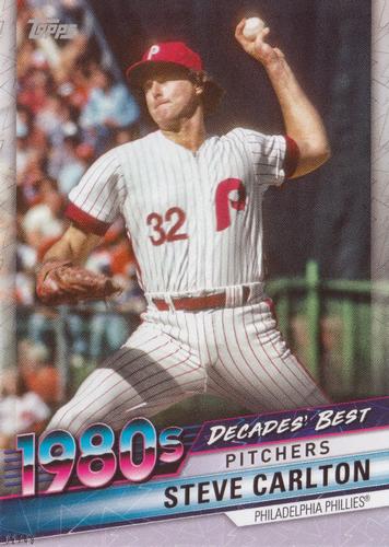 2020 Topps Decades' Best (Series Two) 5x7 #DB-62 Steve Carlton Front