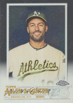 2020 Topps Allen & Ginter Chrome #63 Marcus Semien Front